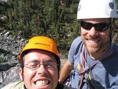 Rob and Scott on Surrealistic Pillar