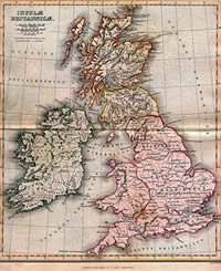 Map of UK